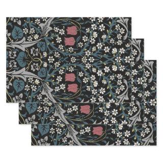 William Morris Blackthorn Floral Art Nouveau  Sheets