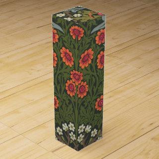 William Morris Blackthorn Garden Flower Classic Wine Box