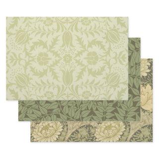 William Morris Borage Wedding Soft Green  Sheets