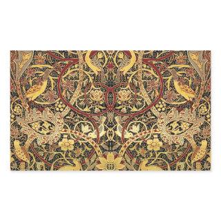 William Morris Bullerswood Faux Tapestry Rectangular Sticker