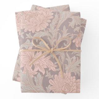 William Morris Chrysanthemum Pattern Wrapping Pape  Sheets