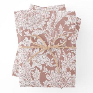 William Morris Chrysanthemum Pattern Wrapping Pape  Sheets