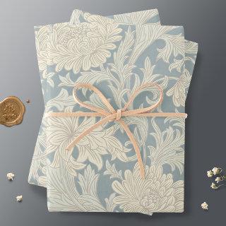 William Morris Chrysanthemum Pattern  Sheets