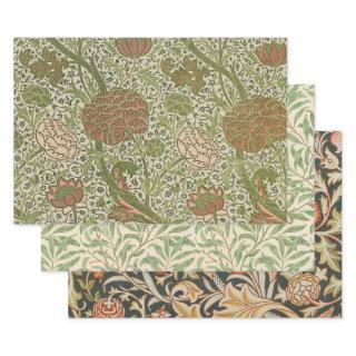 William Morris Cray Sage Flower Floral Botanical  Sheets