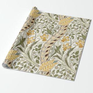 William Morris Daffodil Garden Flower Classic Bota