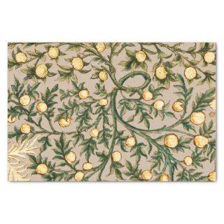 William Morris Floral Fruit Garden Flower Classic Tissue Paper