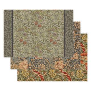 William Morris Floral lily willow art print design  Sheets