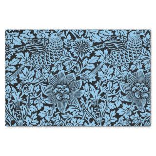 William Morris Floral Pattern Bird Anenome Tissue Paper