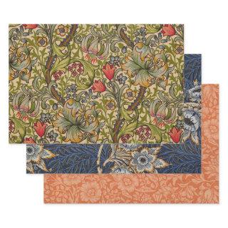 William Morris Golden Lily Antique  Sheets