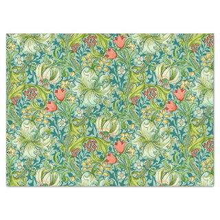 William Morris Golden Lily Vintage Floral Design Tissue Paper