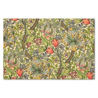 William Morris Golden Lily Vintage Floral Design Tissue Paper
