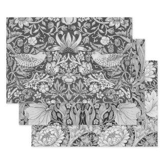 William Morris, Gray Monotone  Sheets