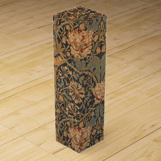 William Morris Honeysuckle Rich Wallpaper Wine Box