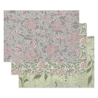 William Morris Jasmine Flower Pattern  Sheets