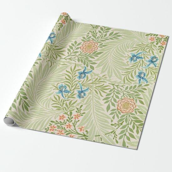 William Morris Larkspur Floral Pattern