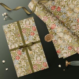 William Morris Lily Art Nouveau Floral Pattern