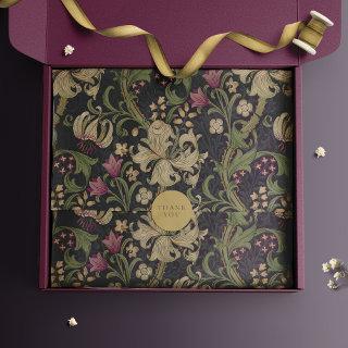 William Morris Lily Art Nouveau Floral Tissue Pape Tissue Paper