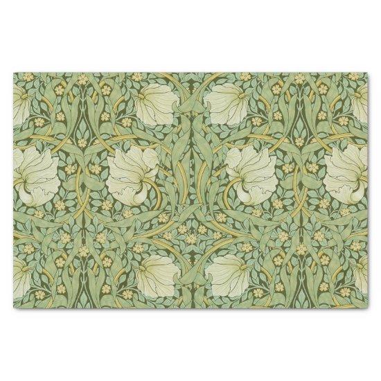 William Morris Pimpernel Floral Blue Wallpaper Tissue Paper