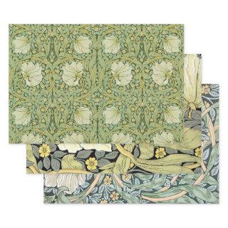 William Morris Pimpernel Floral Blue Wallpaper  Sheets