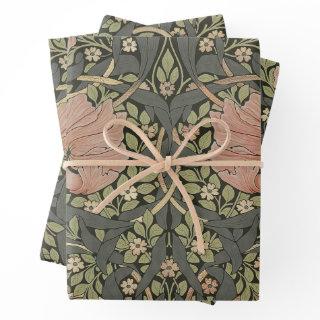 William Morris Pimpernel Vintage Pattern Wrapping   Sheets