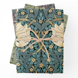 William Morris Pimpernel Vintage Pattern Wrapping   Sheets