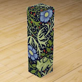 William Morris Seaweed Antique Flower Wine Box