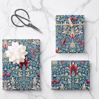 William Morris Snakeshead Fritillary Floral Design  Sheets