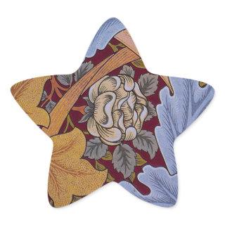 William Morris St James Acanthus Wallpaper Star Sticker