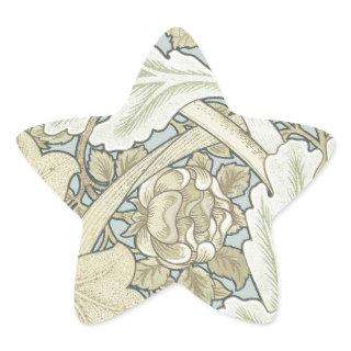 William Morris St James Acanthus Wallpaper Star Sticker