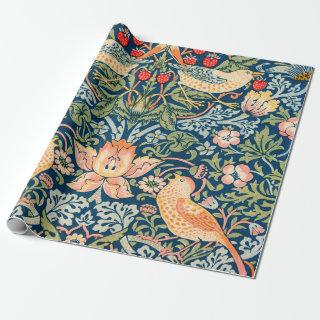 William Morris Strawberry Thief Floral Pattern