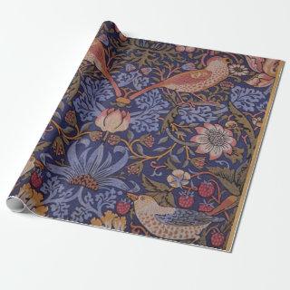 William Morris Strawberry Thief Floral Pattern