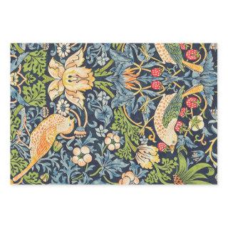 William Morris Strawberry Thief Floral Pattern  Sheets