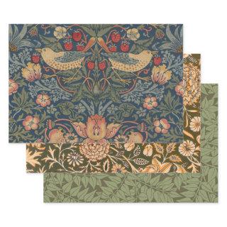 William Morris Strawberry Thieves Birds Floral  Sheets