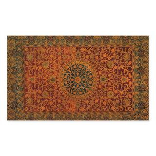 William Morris Tapestry Carpet Rug Rectangular Sticker