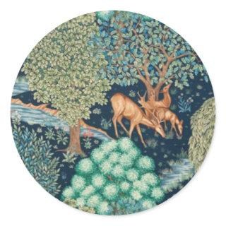 William Morris The Brook Classic Round Sticker