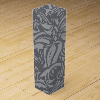 William Morris Thistle Floral Wallpaper Flower Art Wine Box