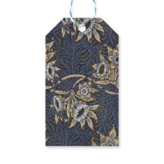 William Morris Tulip Willow Blue Pattern Gift Tags