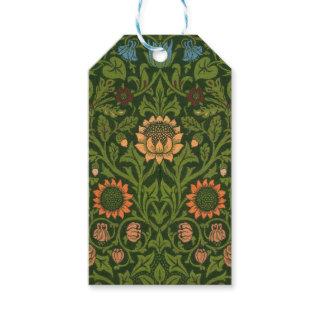 William Morris Violet and Columbine Art Rug Gift Tags