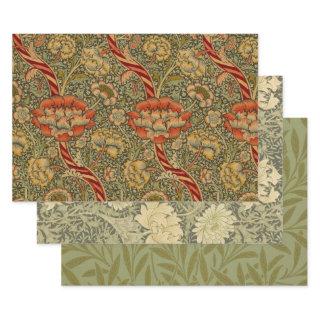 William Morris Wandle English Floral Damask Design  Sheets