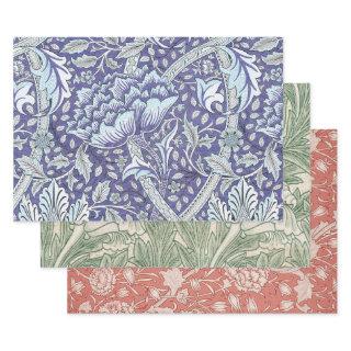 William Morris Windrush blue floral flowers  Sheets