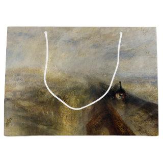 William Turner - Rain, Steam and Speed Large Gift Bag