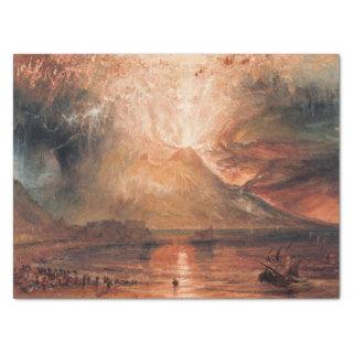 William Turner - Vesuvius in Eruption Tissue Paper
