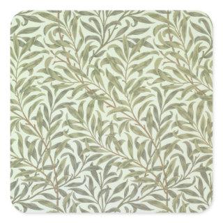 'Willow Bough' wallpaper design, 1887 Square Sticker