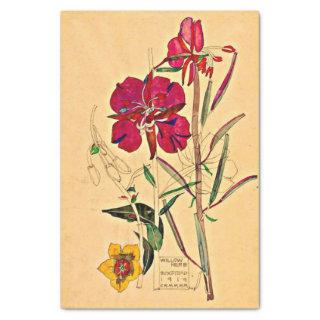 Willow Herb by Charles Mackintosh Tissue Paper