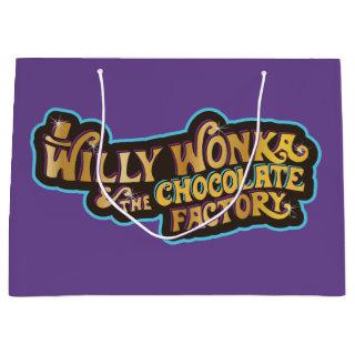 Willy Wonka & the Chocolate Factory Logo Large Gift Bag