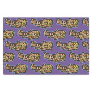 Willy Wonka & the Chocolate Factory Logo Tissue Paper