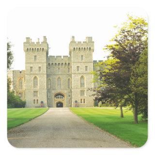 Windsor Castle Square Sticker