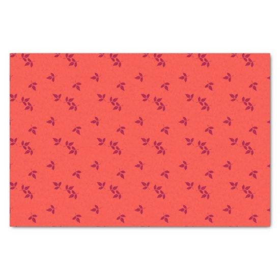 Windy Leaves Tissue Paper