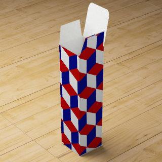 Wine Box - Block Illusion