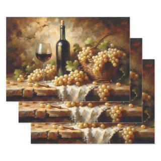 Wine Cellar Winery Grapes Still Life  Sheets